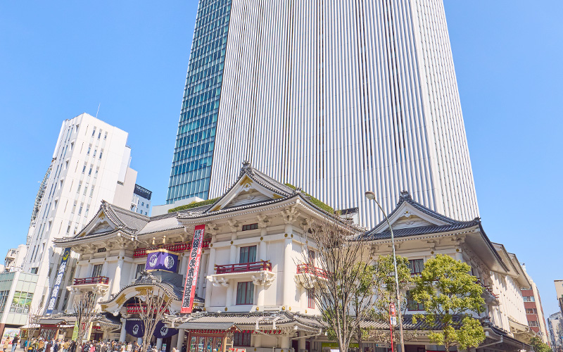 銀座駅・東銀座駅から徒歩2分の好立地