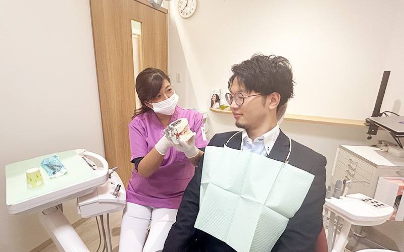 患者様目線の丁寧でわかりやすい説明